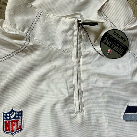 Reebok White Seattle Seahawks Jacket - Picture 4 of 8